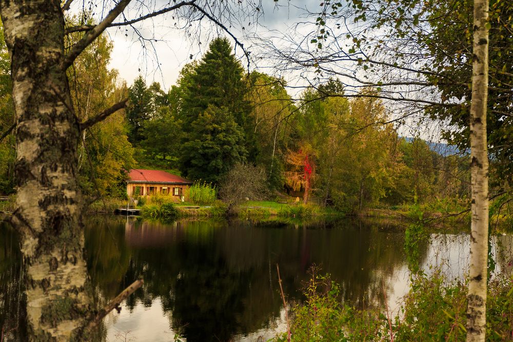 Haus am See von Walter Füchsl