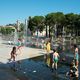 Sommer in Nizza - Promenade du Paillon