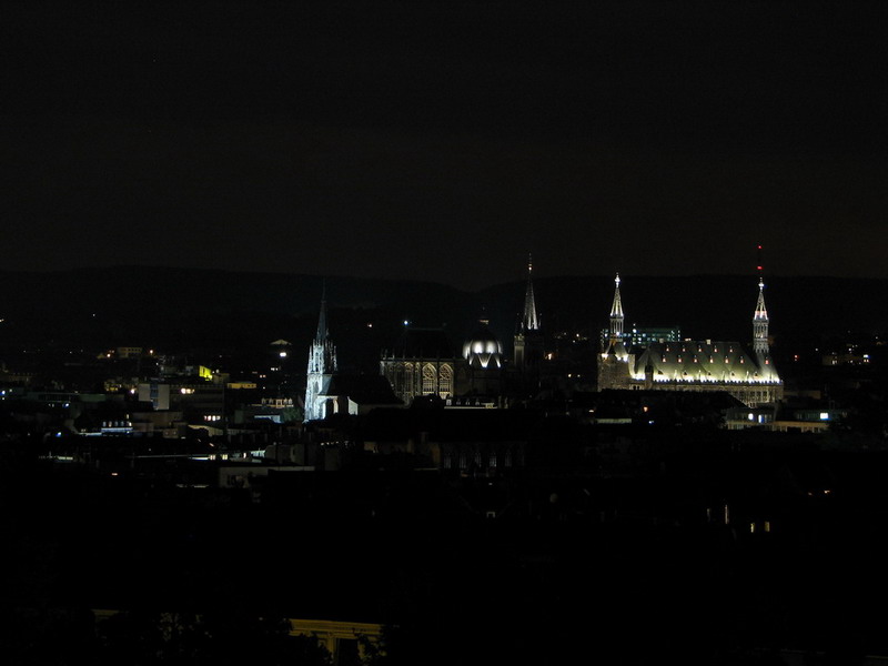 Aachen bei Nacht