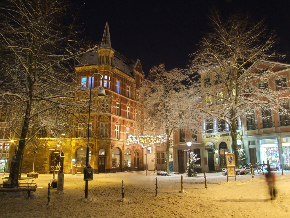 Aachen bei Nacht