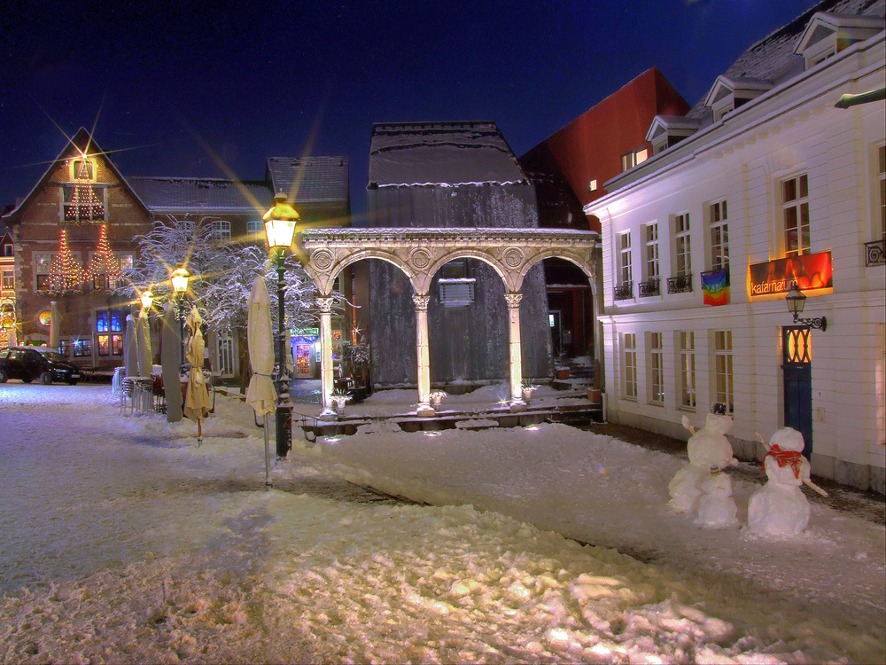 Aachen bei Nacht