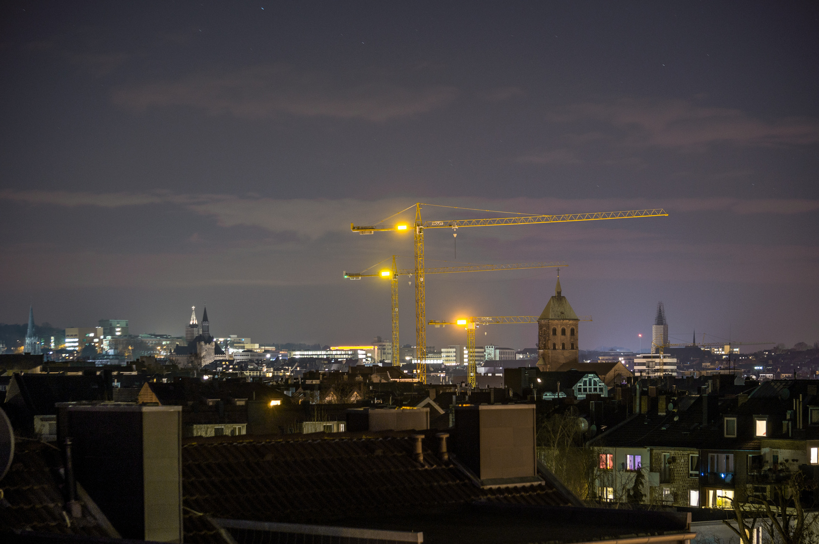 Aachen bei Nacht