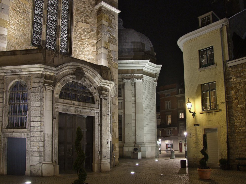 Aachen bei Nacht