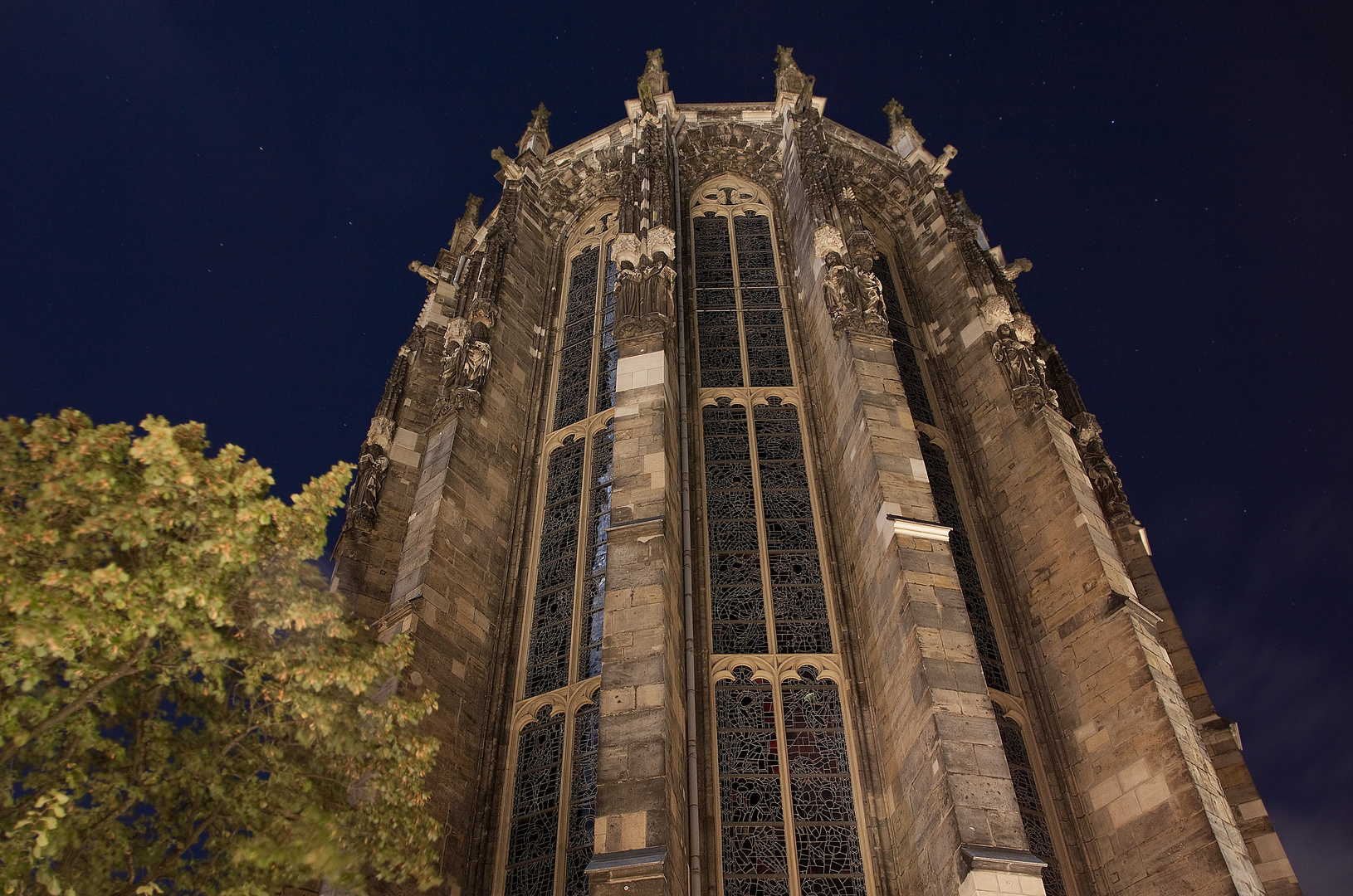 Aachen bei Nacht - Dom