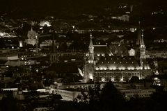 Aachen bei Nacht (Rathaus)