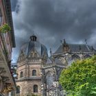 Aachen bei schlechtem Wetter