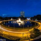 Aachen - Europaplatz - blaue Stunde