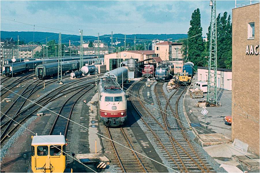 Aachen Hbf. 1980