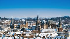 Aachen im Winter