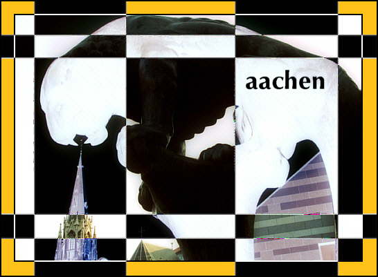 Aachen-Komposition 2003   -  natürlich schwarz-gelb von Benno Mirtschink