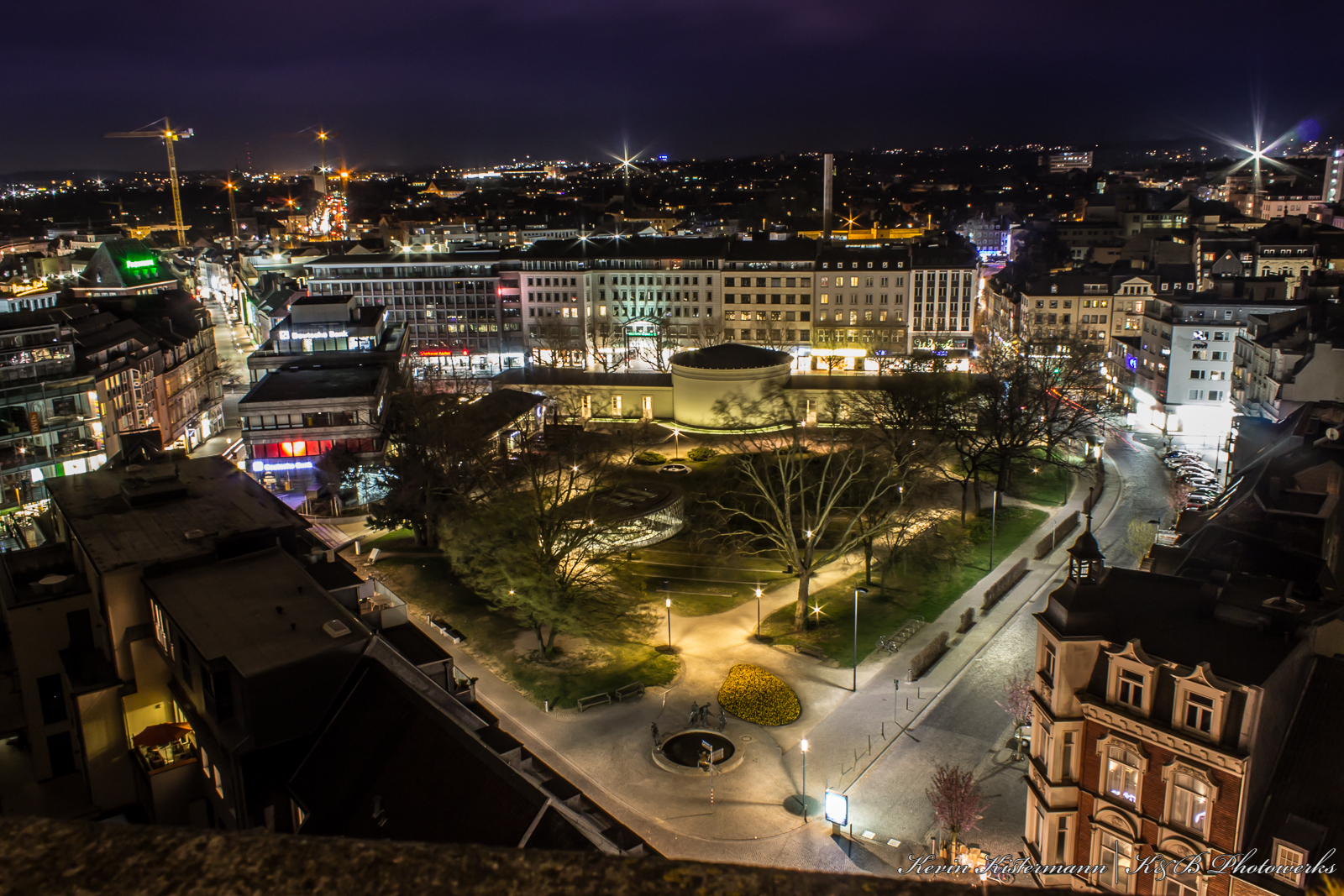 Aachen vom Dom aus