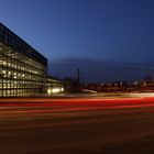 Aachen-West in blauer Stunde