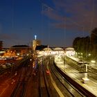 Aachener Bahnhof bei Nacht