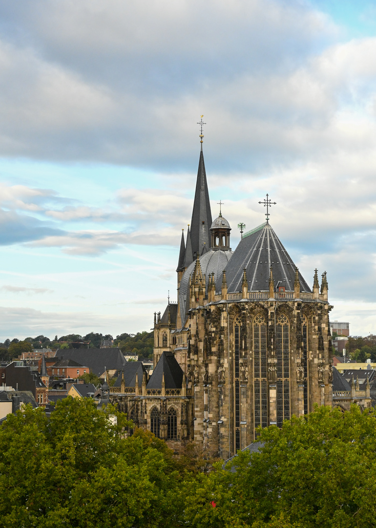 Aachener Dom aus einer anderen Perspektive