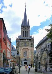 Aachener Dom aus ungewohnter Sicht