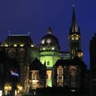 Aachener Dom bei Nacht