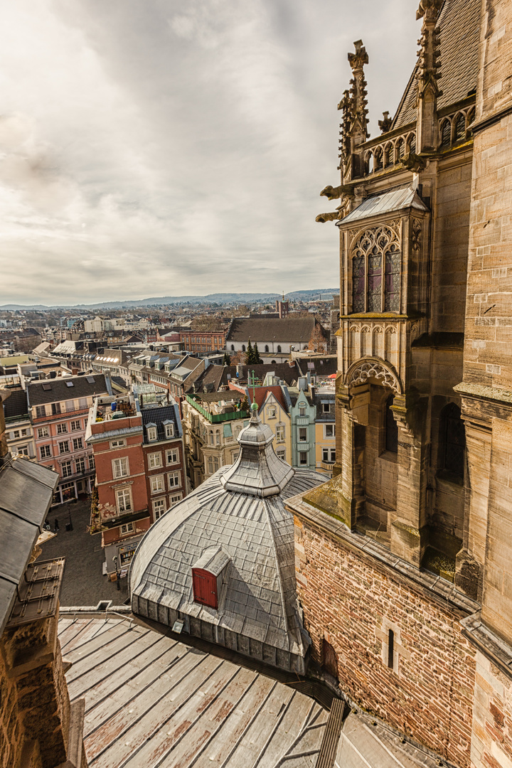 Aachener Dom - Dachbegehung -