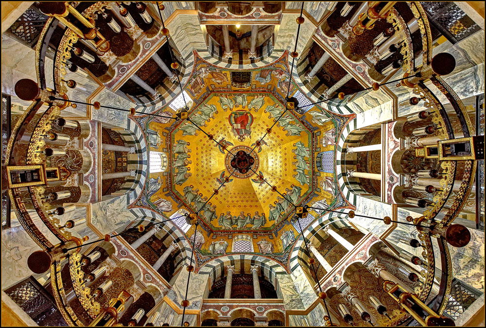 Aachener Dom - Das karolingische Oktogon