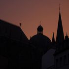 Aachener Dom im lezten Tageslicht