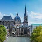 Aachener Dom im Sommer