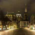 Aachener Dom in der Nacht