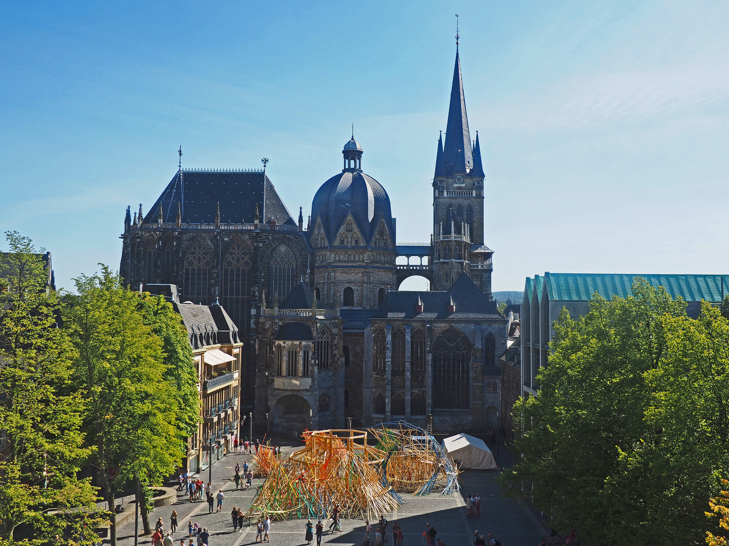 Aachener Dom, Nordfassade