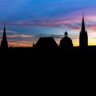 Aachener Dom Silhouette