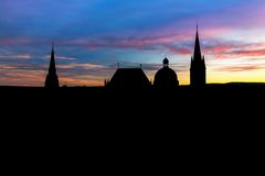 Aachener Dom Silhouette