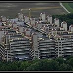 Aachener Klinikum aus der Luft aufgenommen.