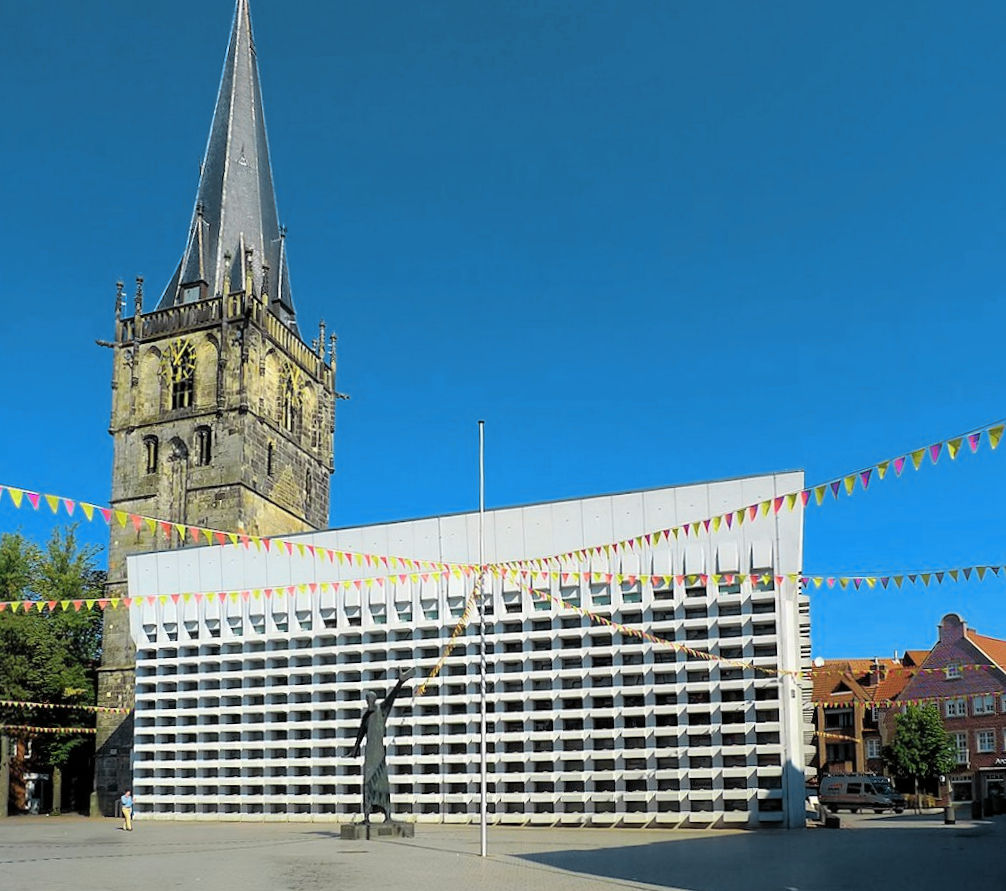 Aahaus Kath. Kirche St. Mariä Himmelfahrt in Ahaus in der Innenstadt