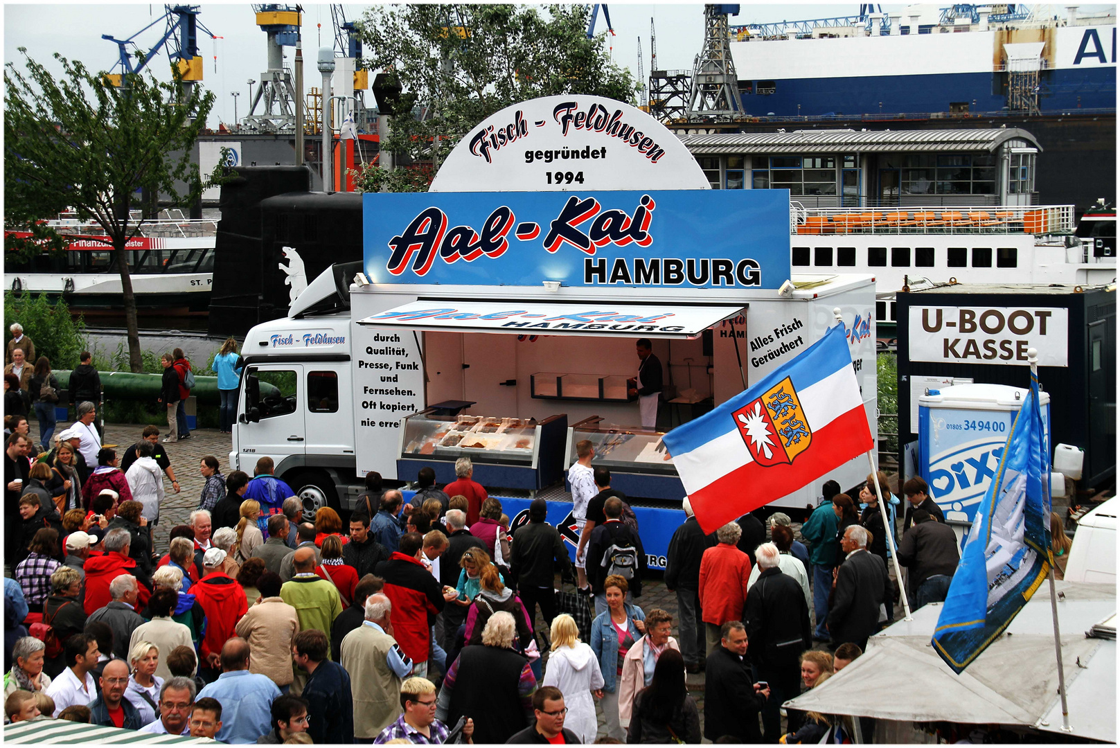 Aal Kai ... Hamburg der Fischmarkt