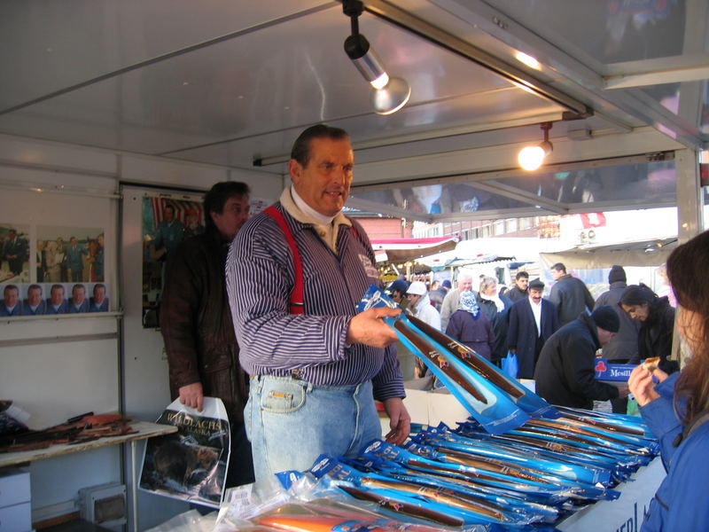 Aale Dieter wird nervös Fischmarkt 5 Minuten vor Schluß