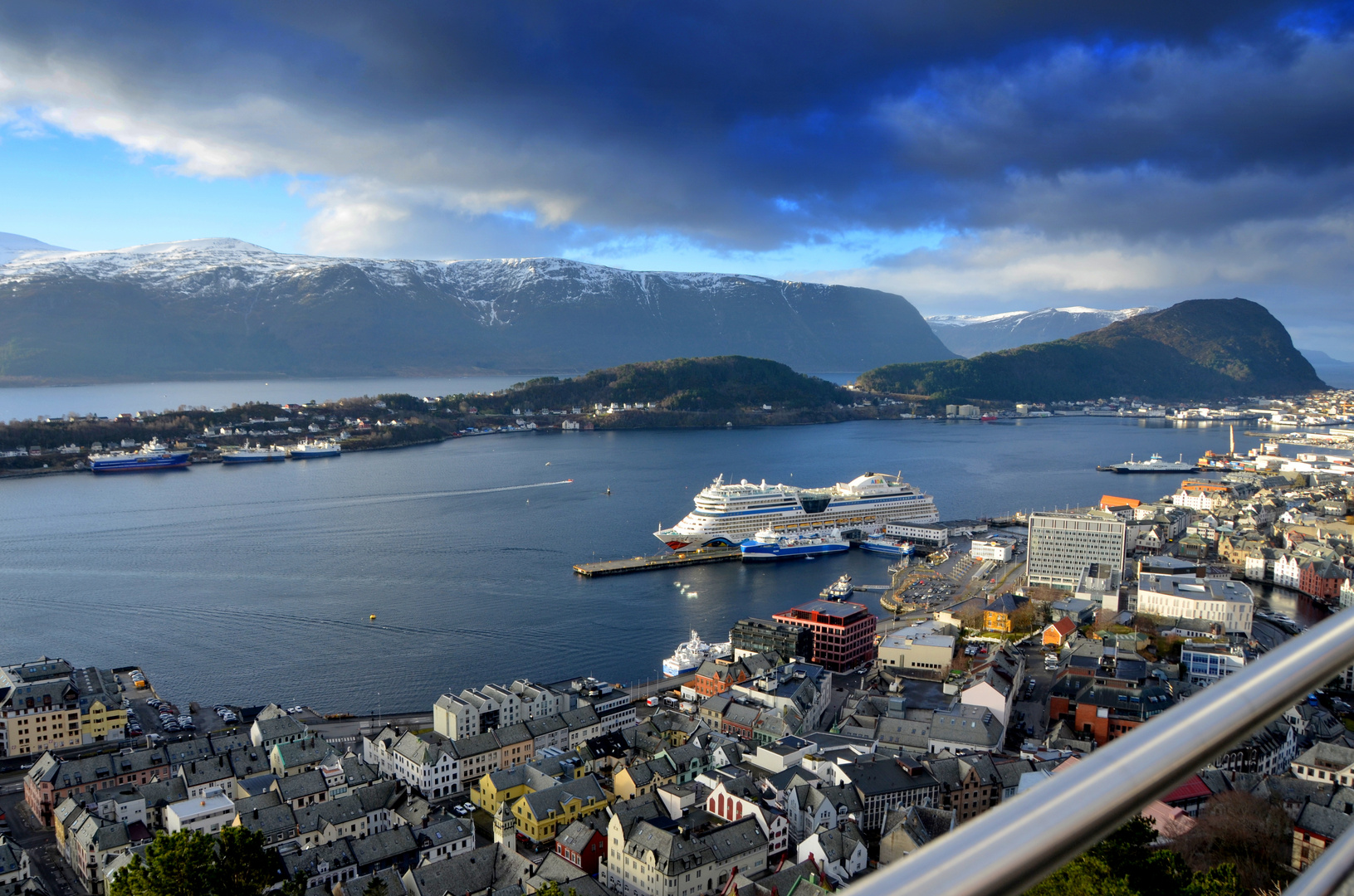 Aalesund im Winter Aida Mar 