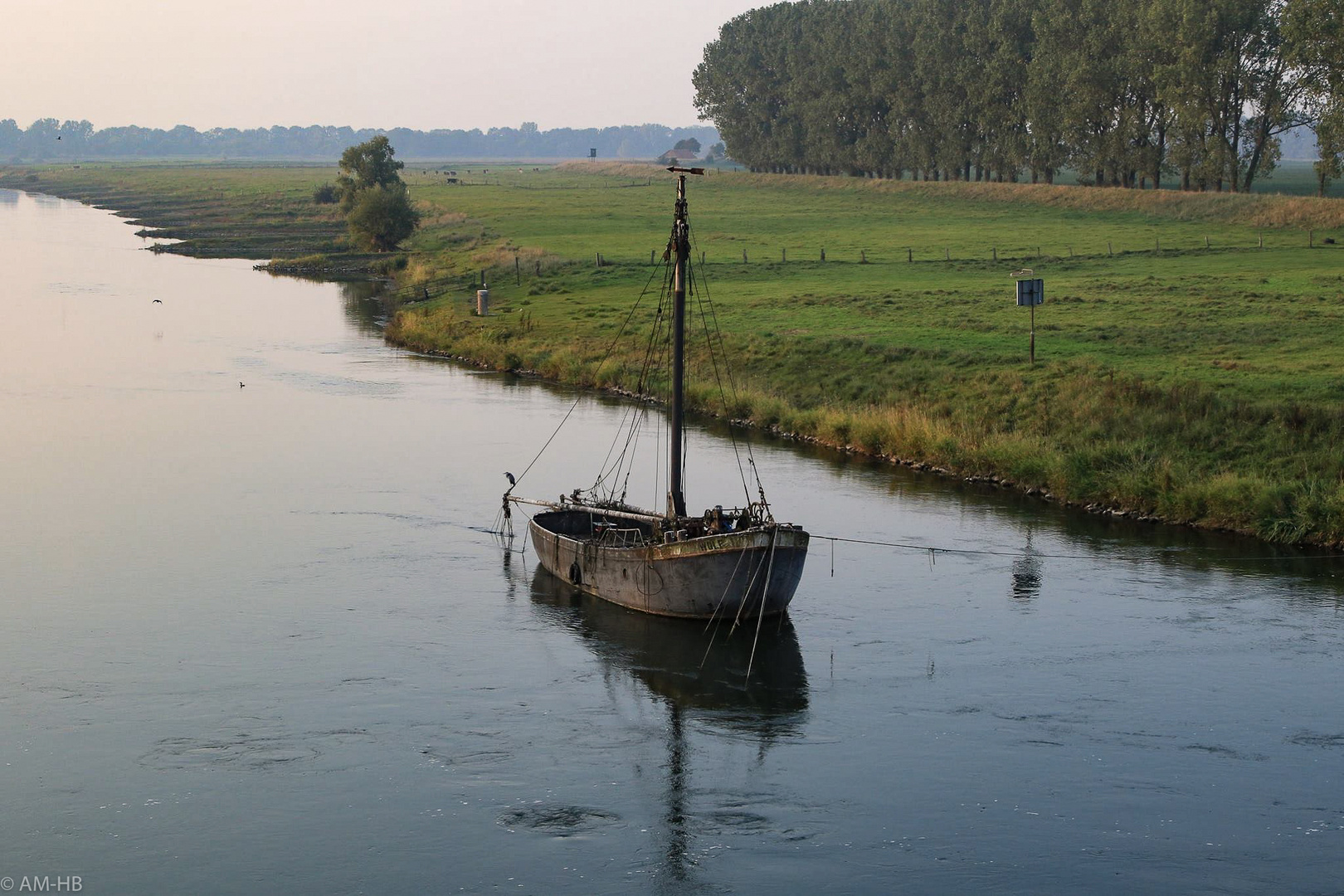 Aalschokker bei Schlüsselburg 1