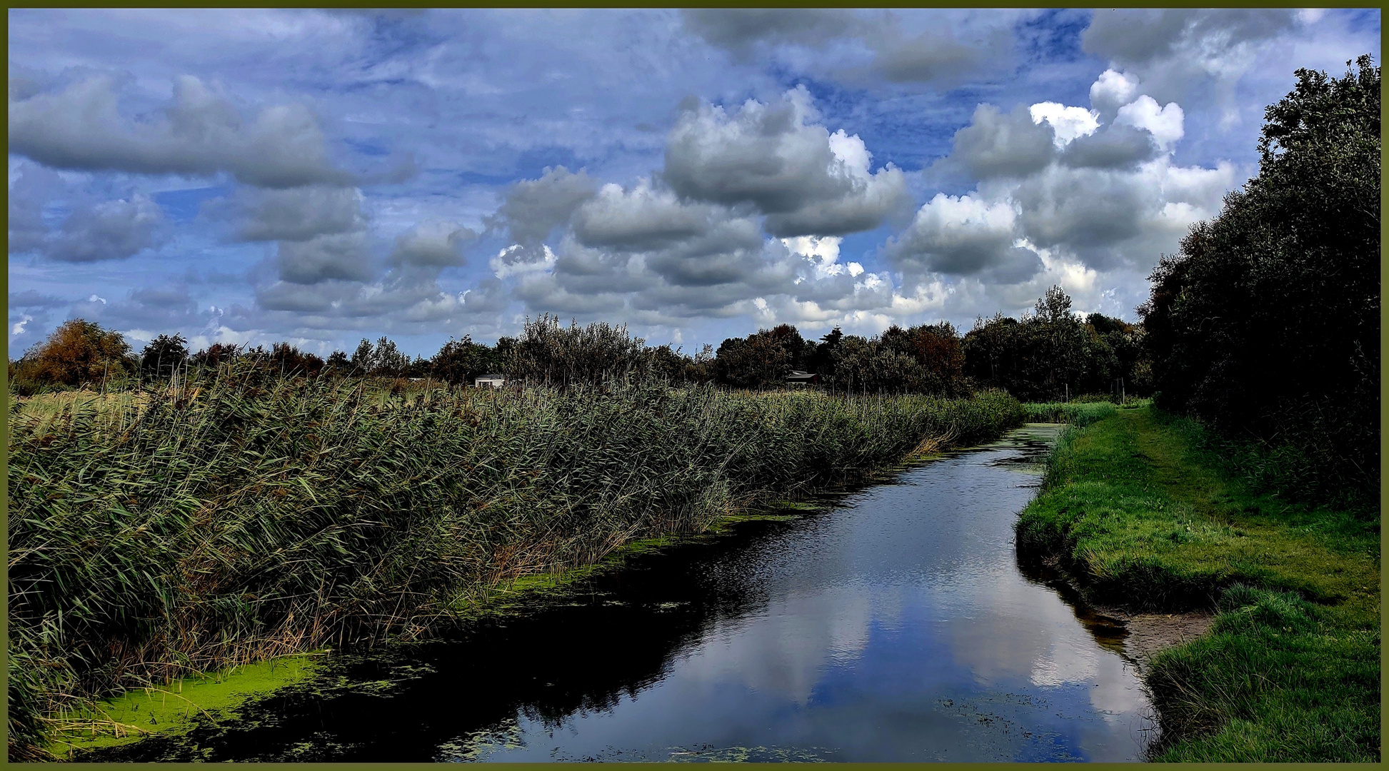 Aan het Noord-Hollandse kanaal ...