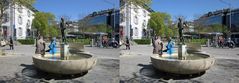 _ Aarau Stadt - Graben zum Kasinopark / Kt. AG / Schweiz _