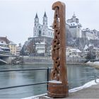 Aarburg an der Aare im Kanton Aargau