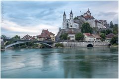 Aarburg in den frühen Morgenstunden...