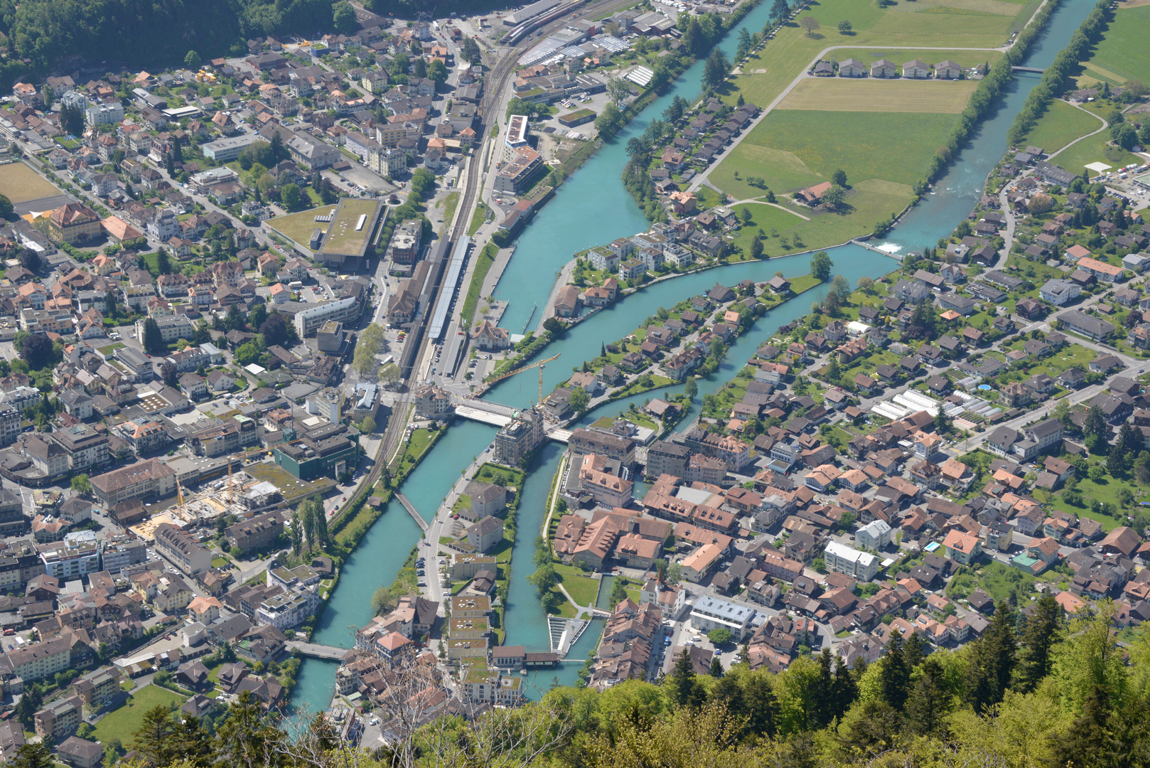 Aare bei Interlaken