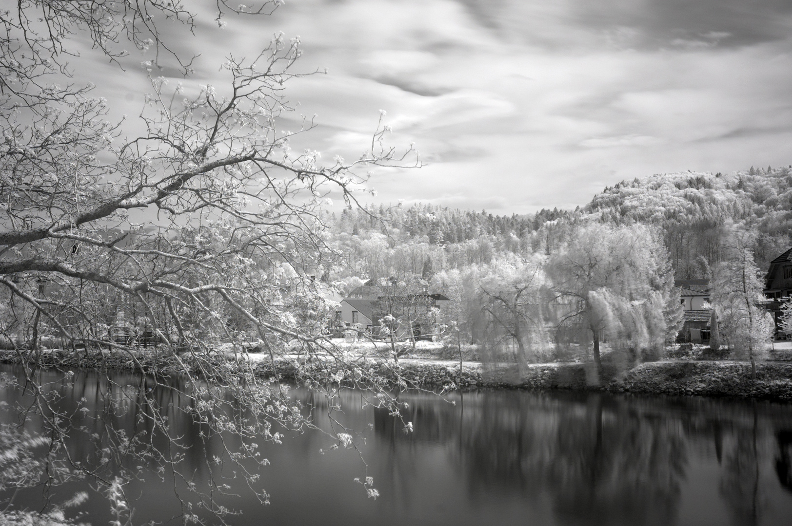 Aare in Infrarot