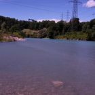 Aare in Müleberg beim Kraftwek