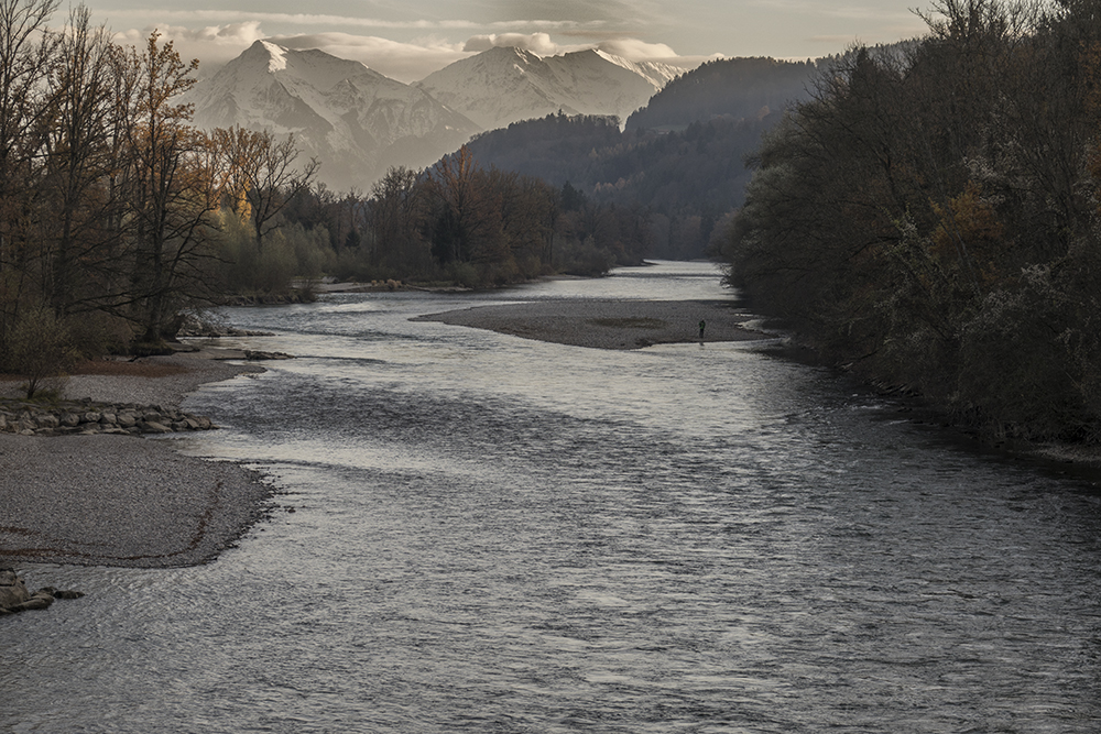 Aare in winterlicher Stimmung