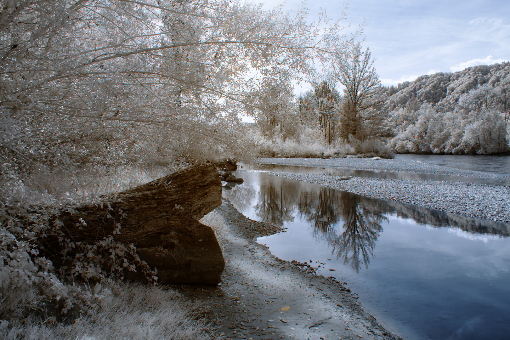 Aare oberhalb Campagna