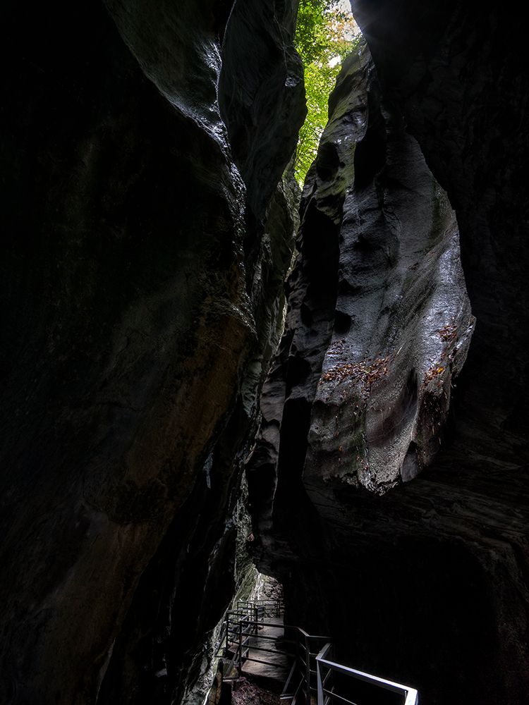 AARE-SCHLUCHT bei Meiringen (Berner Oberland) - 6