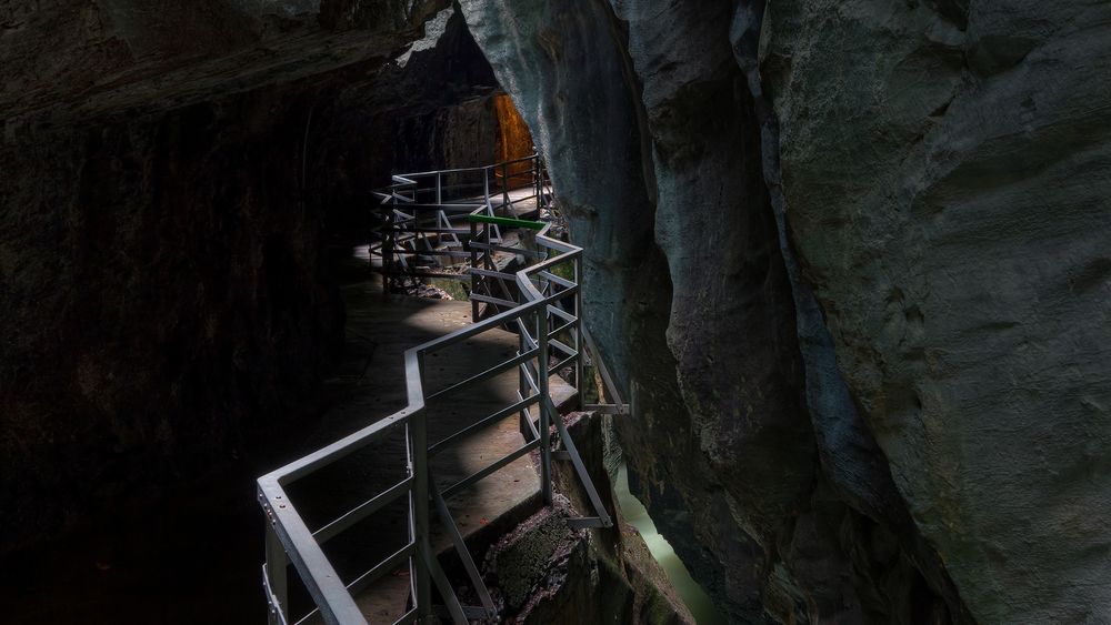 AARE-SCHLUCHT bei Meiringen (Berner Oberland) - 7