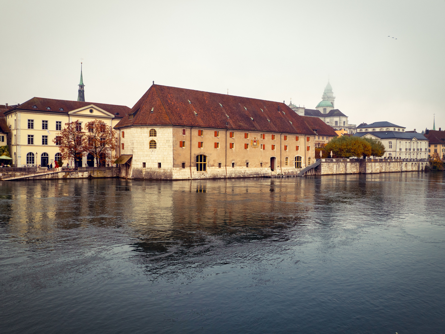 Aare und Landhaus