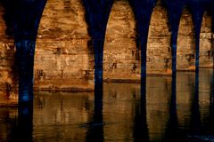 Aarebrücke am Morgen