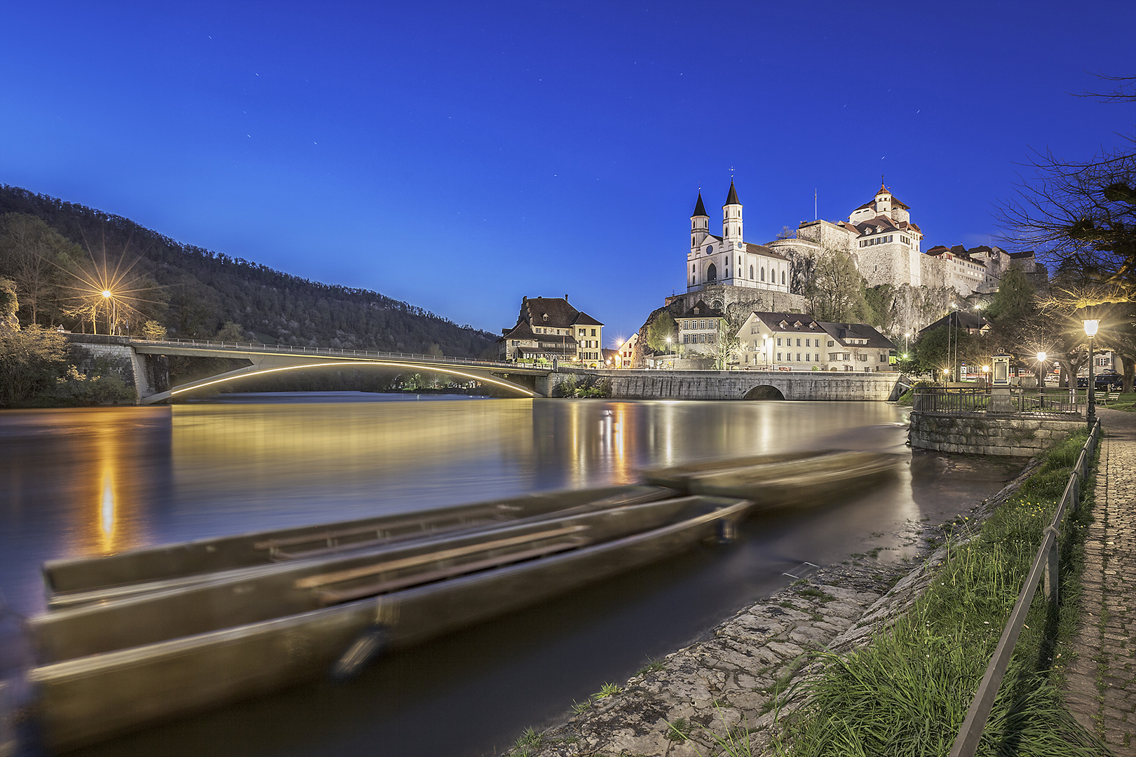 Aarebrücke in Aarburg