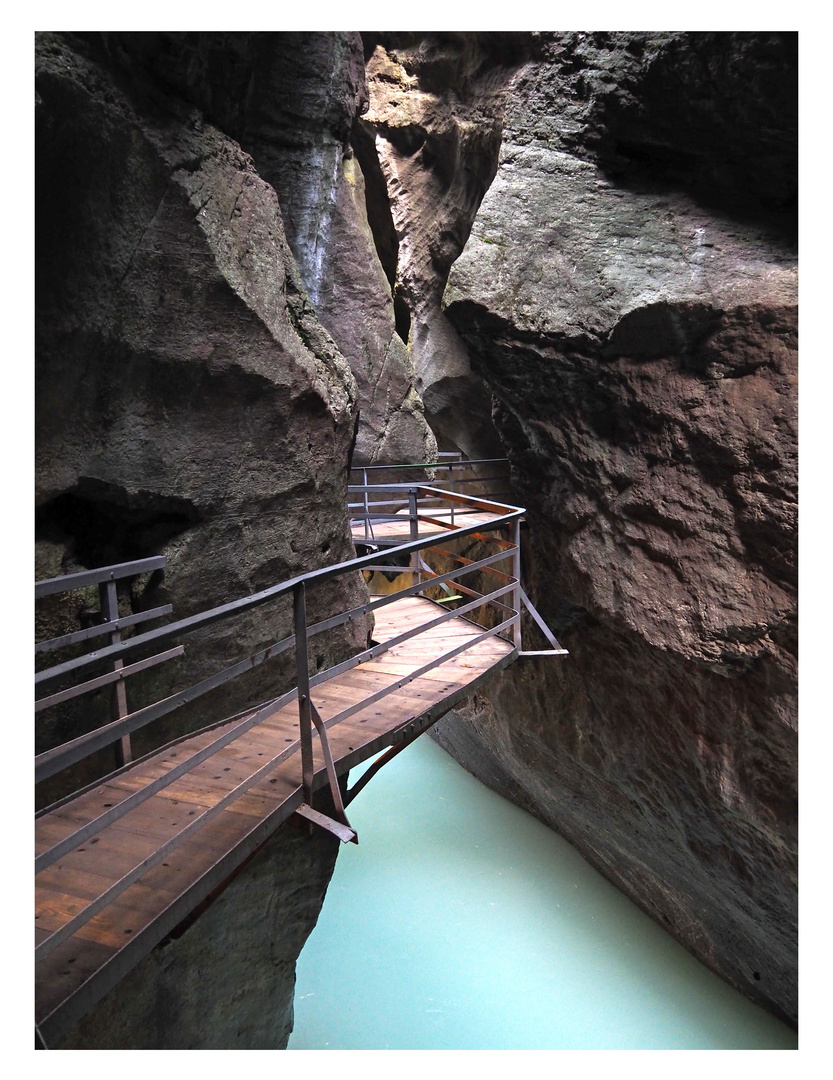 Aareschlucht bei Meiringen (CH)