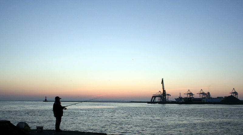 Aarhus Harbor, 5 o-clock, 2